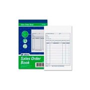 Adams Mfg Adams® Sales Order Book, 2-Part, Carbonless, 4-3/16" x 7-3/16", 50 Sets/Pad DC4705